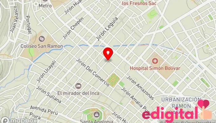 mapa de Boticas Y Salud Farmacia en Cajamarca