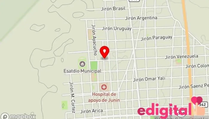 mapa de Botiquin Farmacia en Junín