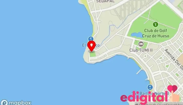 mapa de Casa San bartolo Farmacia en San Bartolo