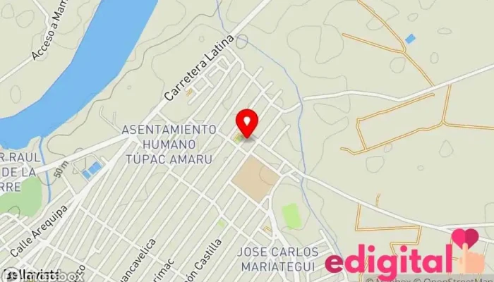 mapa de Centro de Salud Bellavista Hospital en Sullana