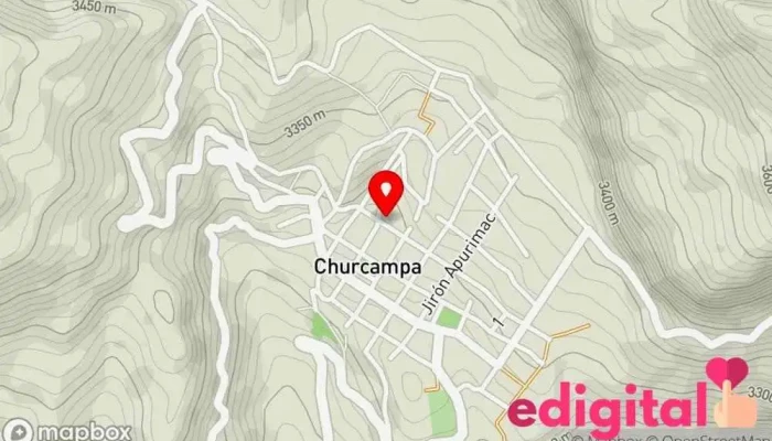 mapa de Centro de Salud de Churcampa Hospital en Churcampa