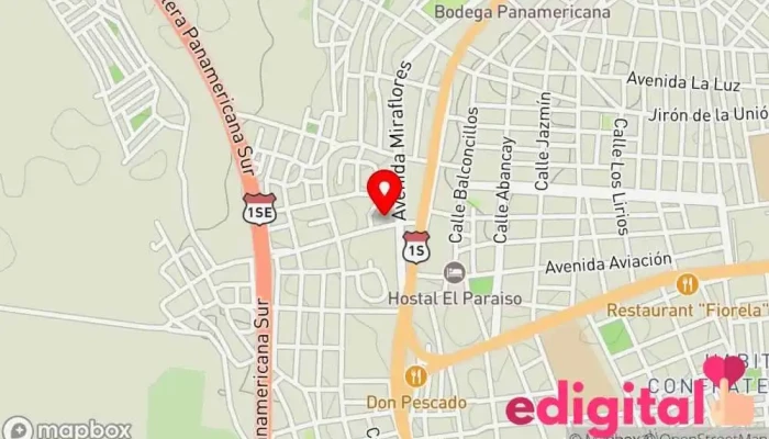 mapa de Centro De Salud SAN CLEMENTE Centro de salud y bienestar en Pisco
