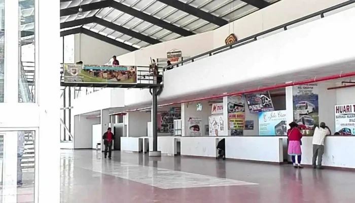 Chavin De Huantar Bus Terminal Lobby - Chavín de Huantar