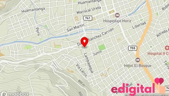 mapa de Clínica San Juan Clínica ambulatoria en Jaén