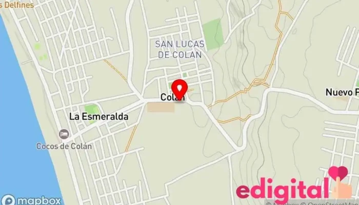 mapa de COLAN FARMA Farmacia en Colán