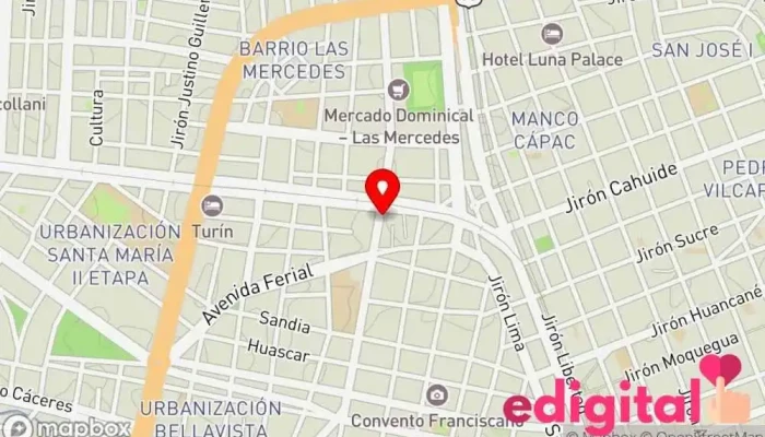 mapa de CONSULTORIO MÉDICO CRUZ SULLCA 