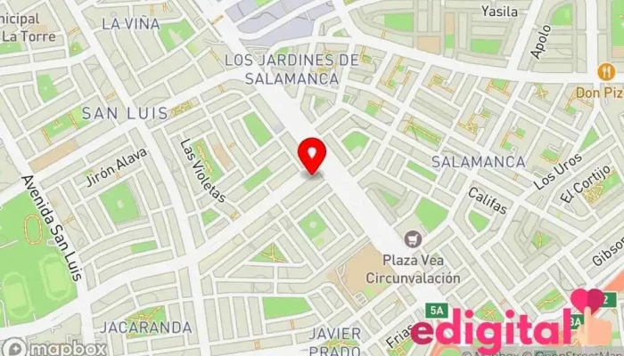 mapa de Convet - Canadá Farmacia veterinaria en San Luis
