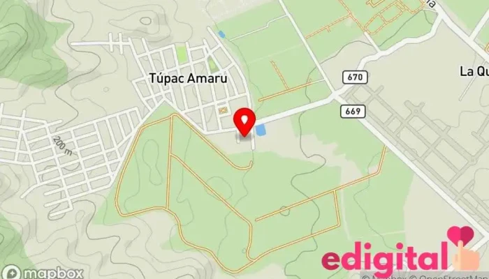 mapa de Cp Tupac Amaru Farmacia en Huaral