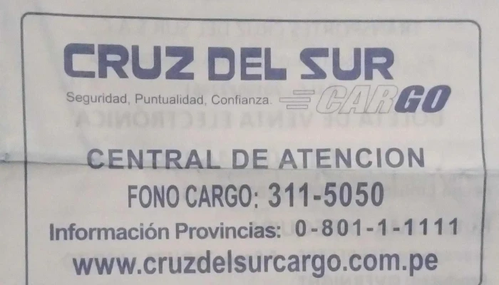 Cruz Del Sur -  Catalogo - Trujillo 13001