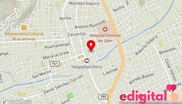 mapa de DERMAPIEL JAÈN Farmacia en Jaén
