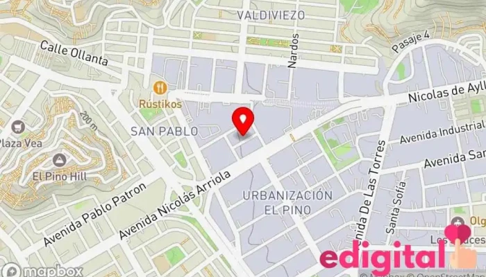 mapa de Droguería COBEFAR Farmacia en San Luis