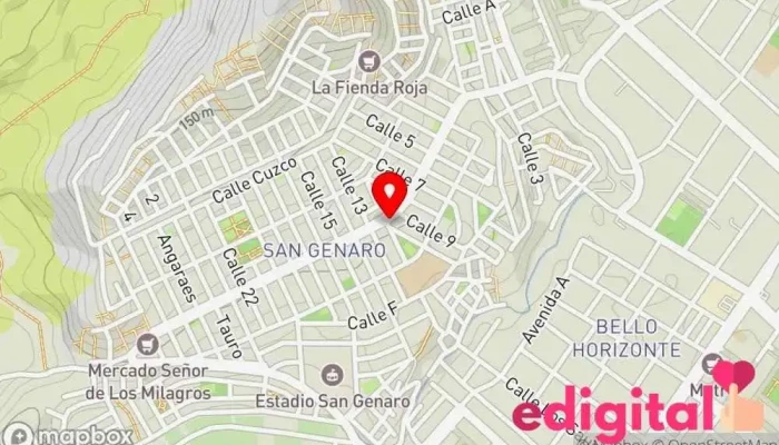 mapa de Economic Farma Farmacia en Lima