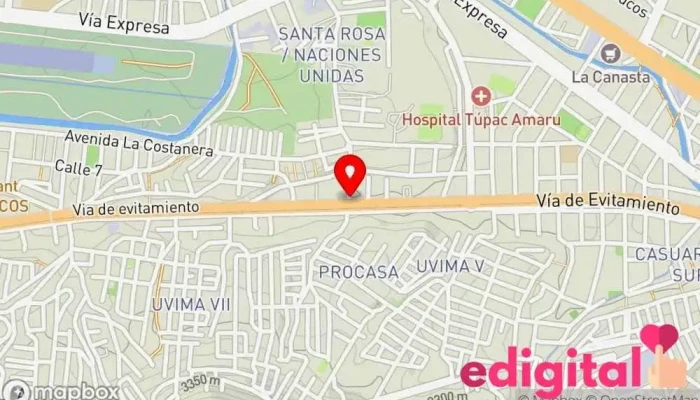 mapa de ECOPHARMA Farmacia en Cusco