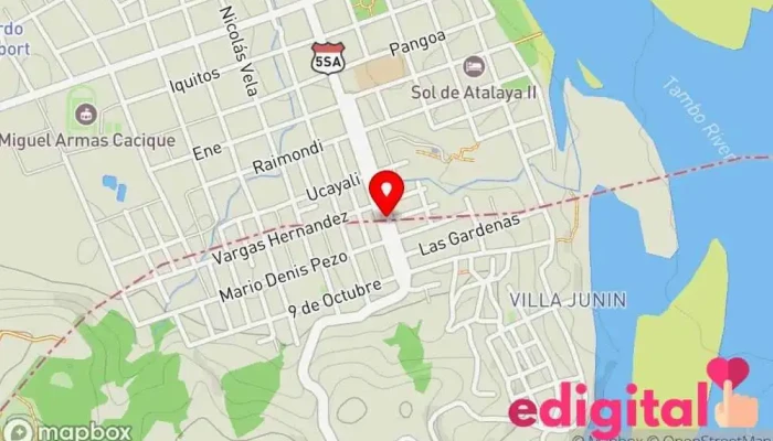 El límite departamental con ucayali y junín - Atalaya 12330