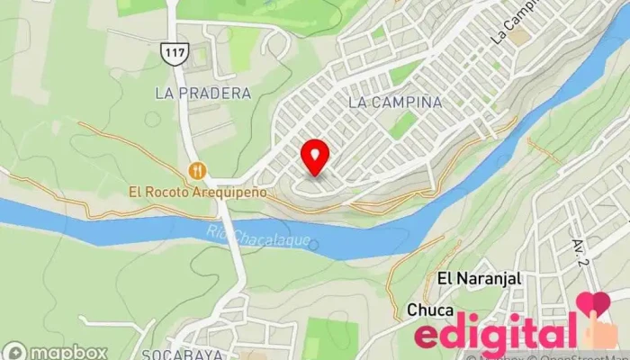 mapa de Emp. 3 De Octubre - Terminal Aparcamiento en Arequipa