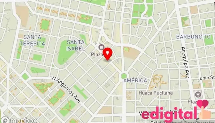 mapa de Farma Alfa Farmacia en San Isidro