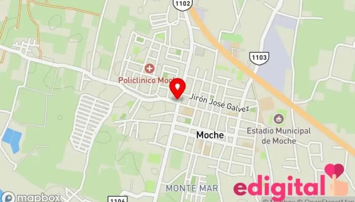 mapa de Farma Chincha Farmacia en Moche