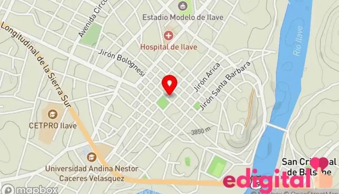 mapa de Farma Ilave Farmacia en Ilave