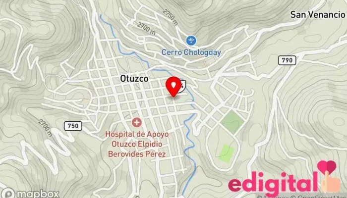 mapa de Farma Salud Farmacia en Otuzco