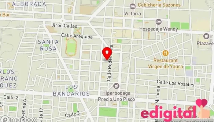 mapa de FARMACIA - UNEFARMA Farmacia en Pisco