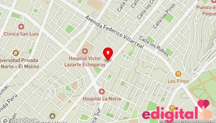 mapa de Farmacia Alexfred Farmacia, Tienda de regalos, Perfumería en Trujillo