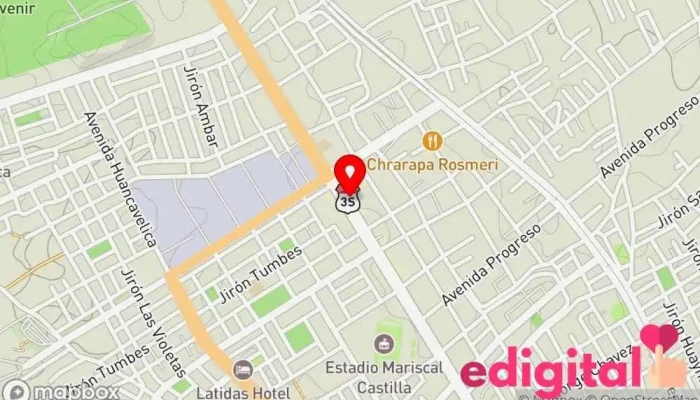 mapa de Farmacia Americana Farmacia en Huancayo