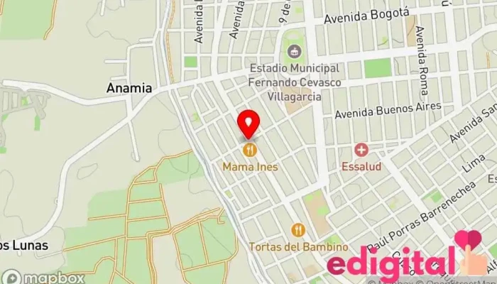 mapa de Farmacia Arcangel 