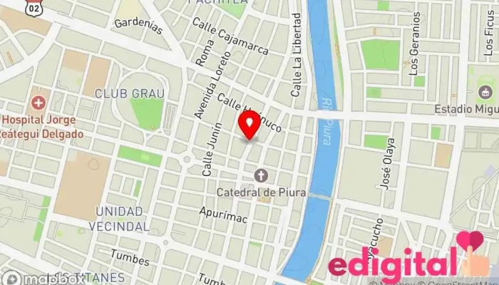 mapa de Farmacia Arequipa Farmacia en Piura
