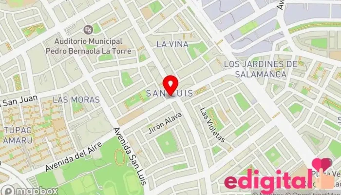 mapa de Farmacia Arlismar Farmacia en San Luis