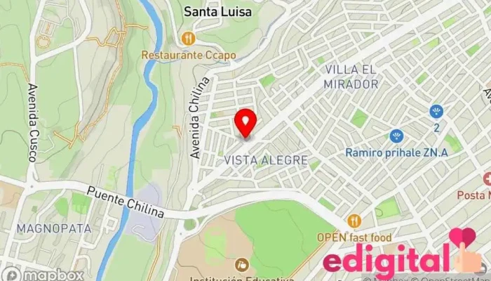 mapa de FARMACIA BARRIONUEVO Farmacia en Alto Selva Alegre