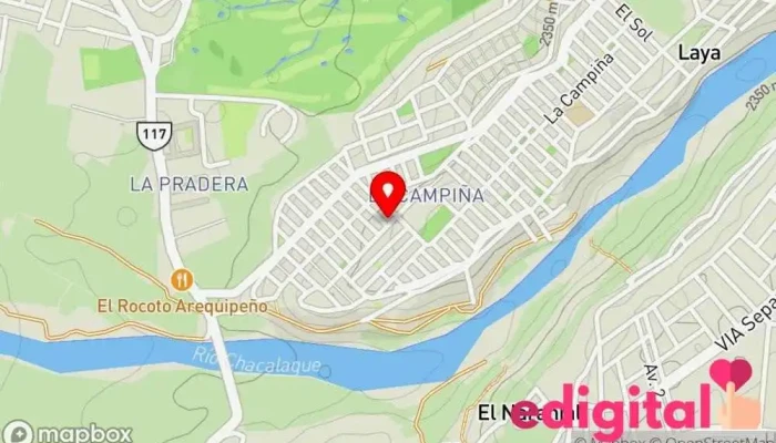 mapa de Farmacia Bienestar Farmacia en Arequipa