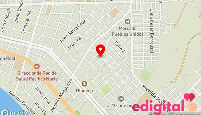 mapa de Farmacia Bonofarma Farmacia en Chimbote