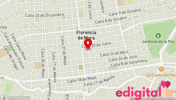 mapa de farmacia cerca de ti Farmacia en Florencia de Mora