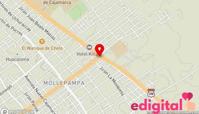 mapa de Farmacia Comunitaria II Farmacia en Cajamarca