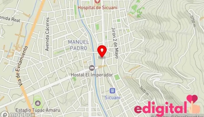mapa de Farmacia Cristo Rey suc. Farmacia en Sicuani