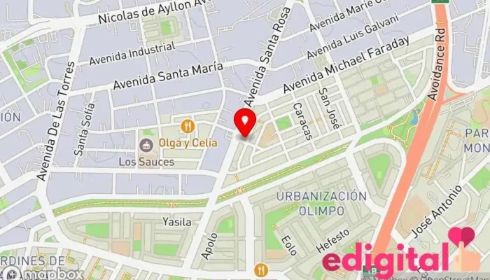 mapa de Farmacia Cruz De Mayo Farmacia, Tienda de cosméticos, Juguetería en Lima
