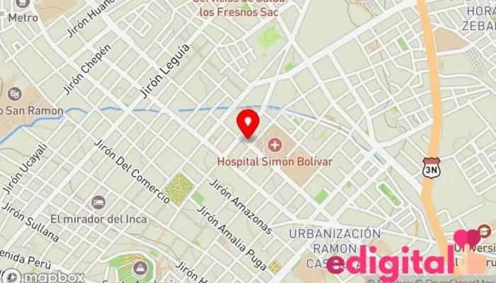 mapa de Farmacia Delmarfarma Farmacia en Cajamarca