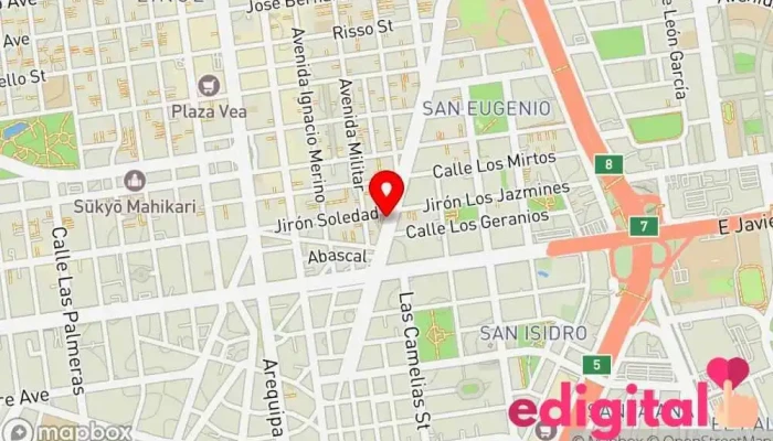 mapa de Farmacia Dermosalud Q.F. Farmacia en Lince