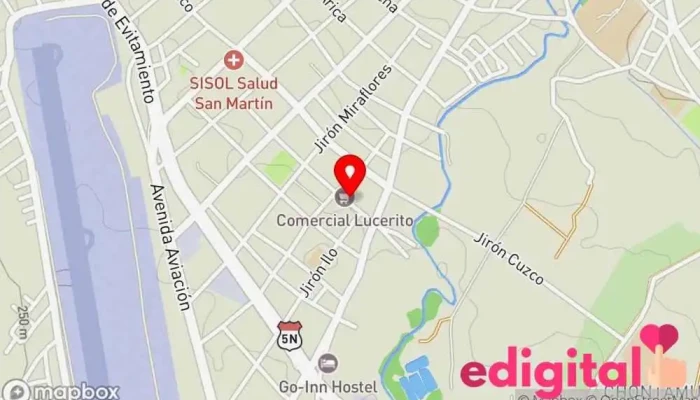 mapa de Farmacia Divino Niño Farmacia en Tarapoto