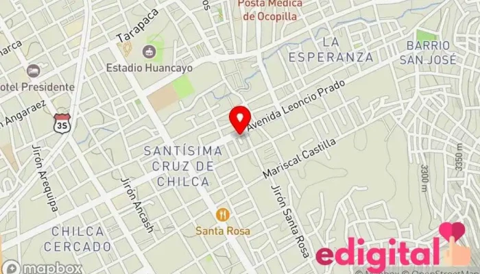 mapa de Farmacia D'leandro Farmacia en Huancayo