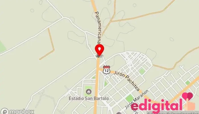 mapa de Farmacia Ehufarma Farmacia en Santa
