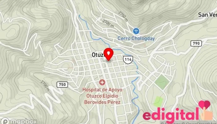 mapa de Farmacia El Ángel Farmacia en Otuzco