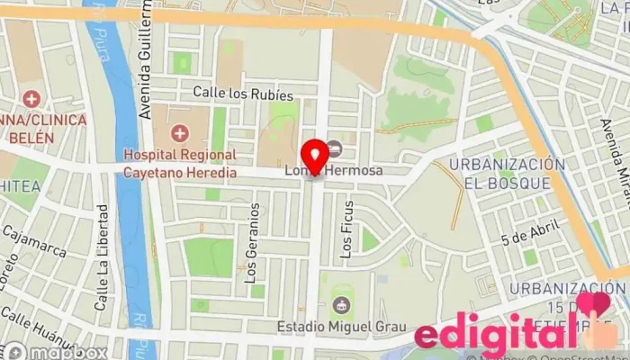 mapa de Farmacia El Buen Samaritano Farmacia en Piura