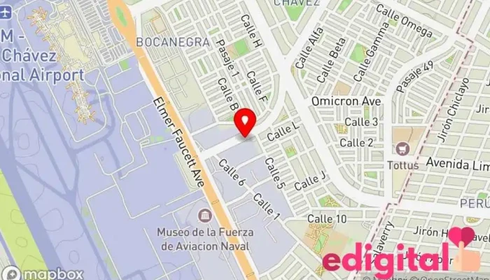 mapa de Farmacia El Olivar Farmacia en Callao