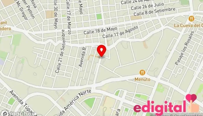 mapa de Farmacia Ensalud Farmacia, Seguridad y salud ocupacional, Tienda de fármacos orgánicos en Trujillo