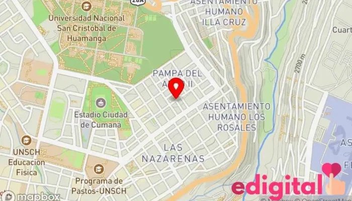 mapa de FARMACIA ESPECIALIZADA  en Ayacucho