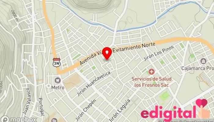 mapa de farmacia Farma Alexis Farmacia en Cajamarca