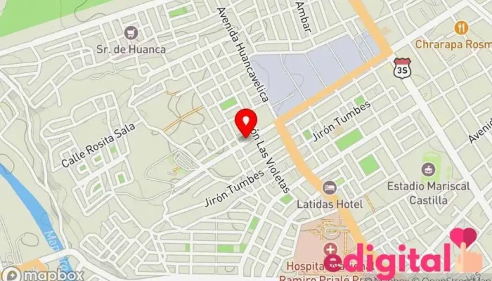 mapa de Farmacia Galeno´s Farmacia en Huancayo