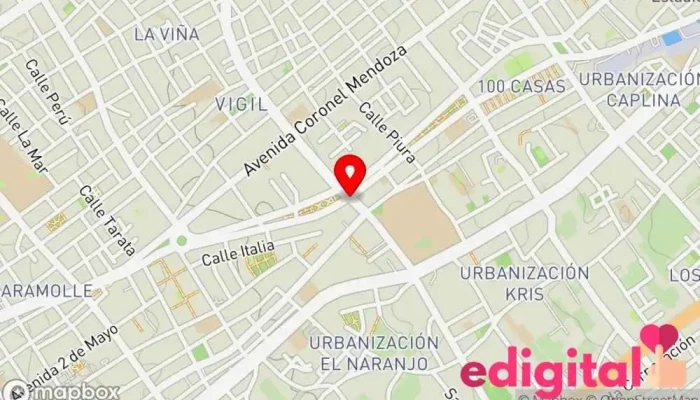 mapa de Farmacia Greenfarma Farmacia en Tacna
