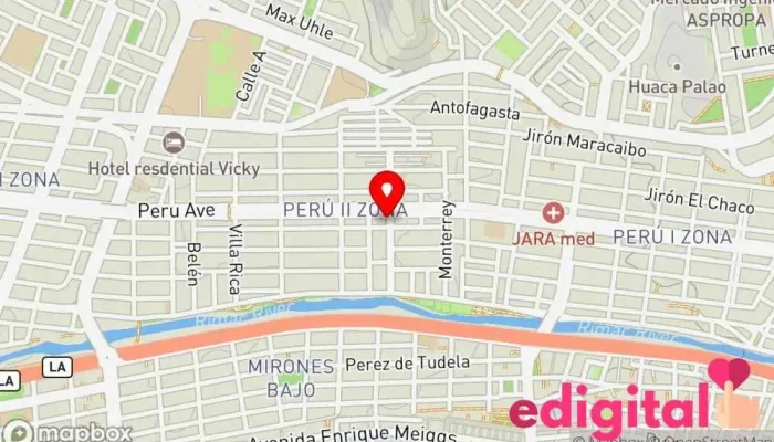 mapa de Farmacia Imperial Farmacia en Lima